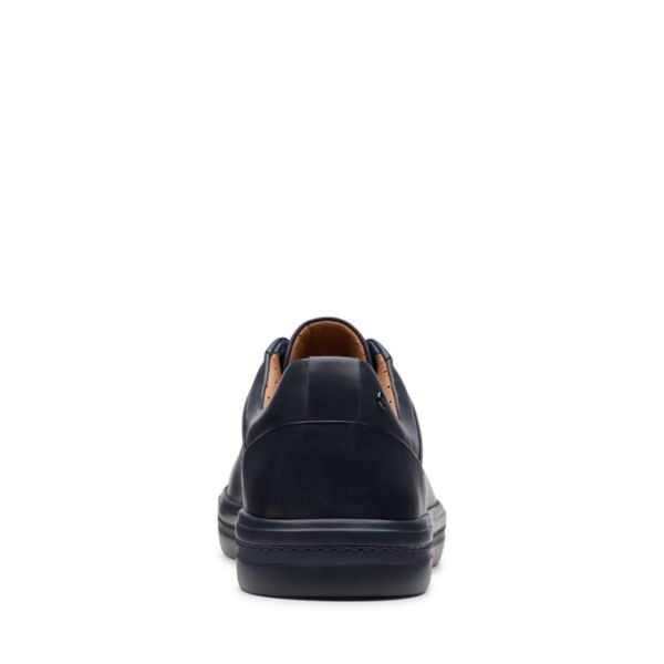 Clarks Womens Un Maui Lace Trainers Navy | CA-7954613